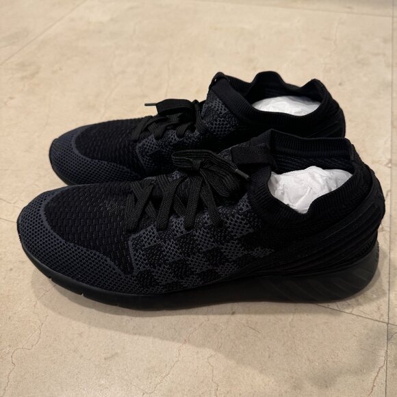 Louis Vuitton Black Logo Sneakers - Mens Size 10 - Picture 1 of 6